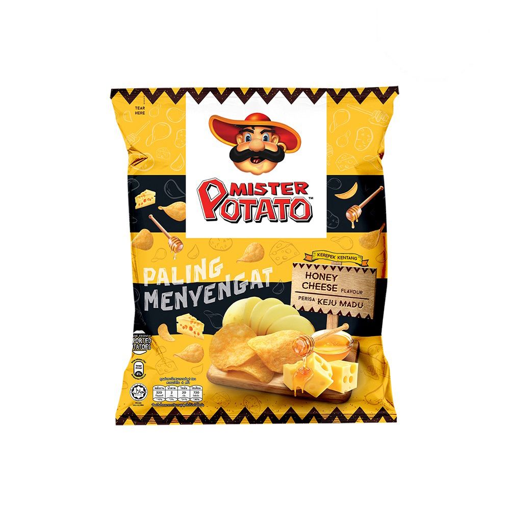 Mister Potato Honey & Cheese 60+30g