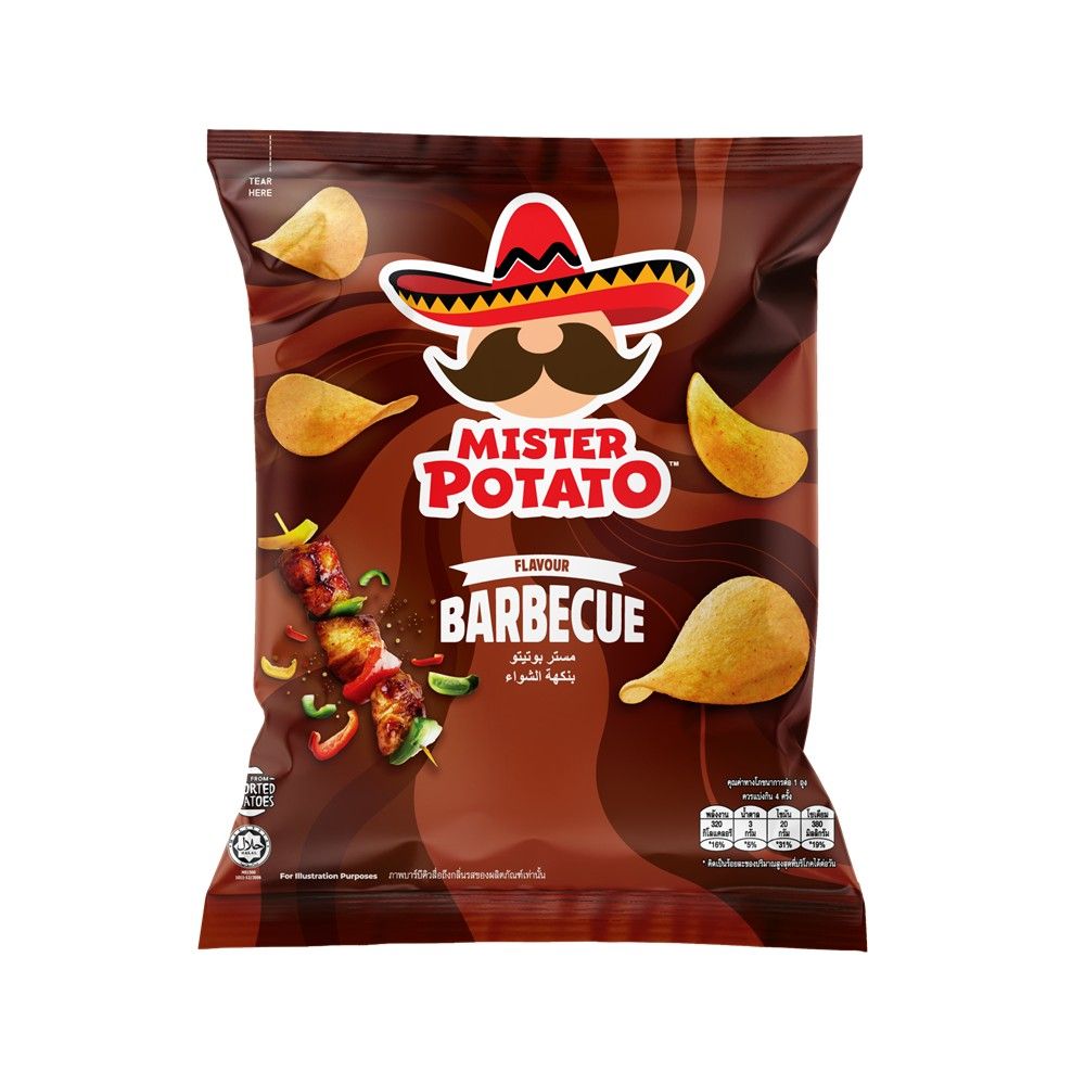 Mister Potato BBQ 60g+30g