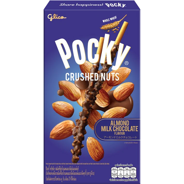 POCKY CRUSHED NUTS MILK 29