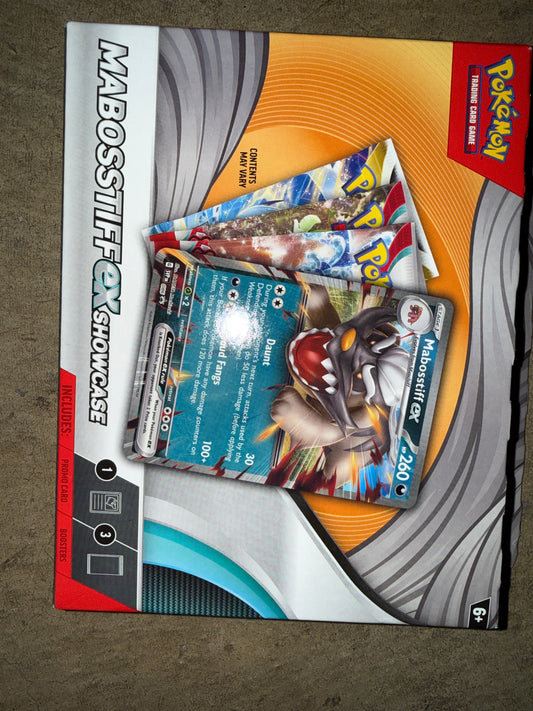 Pokemon mabosstiff ex showcase