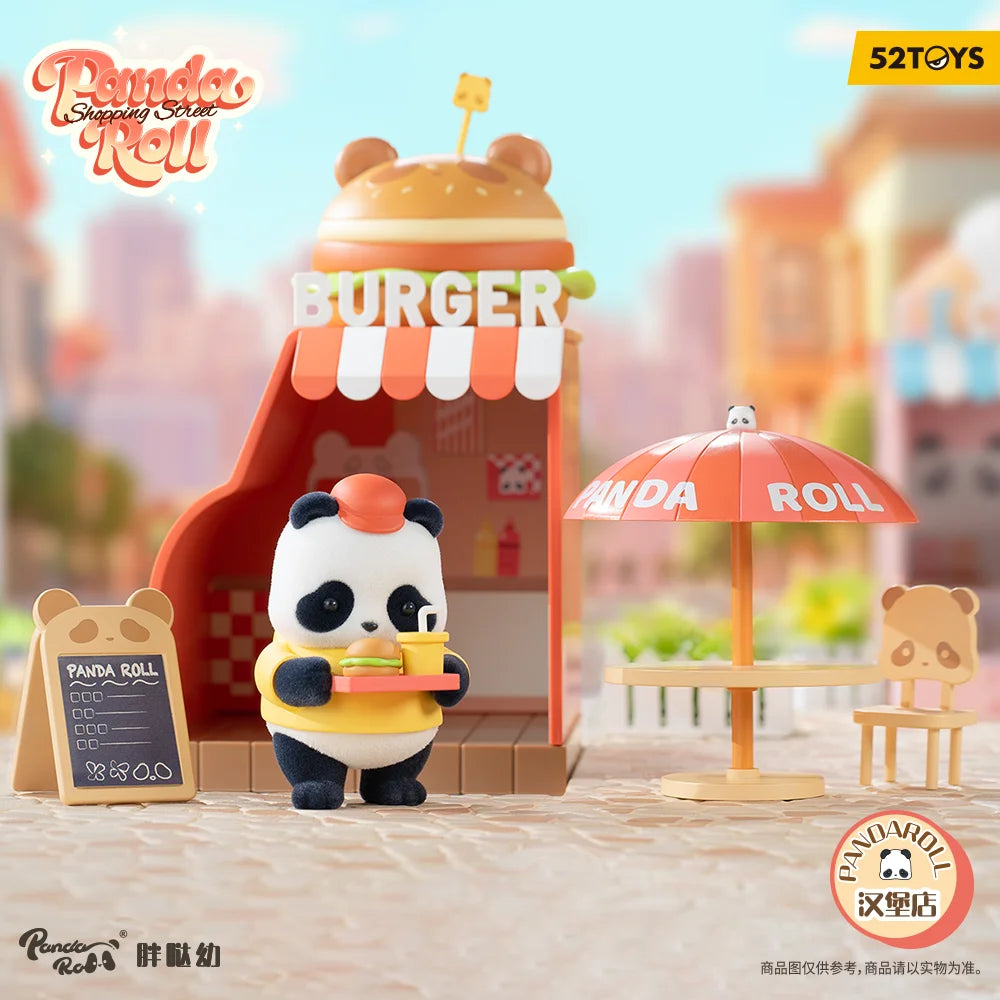 LL-X 52TOYS PANDA ROLL SHOPPING STREET