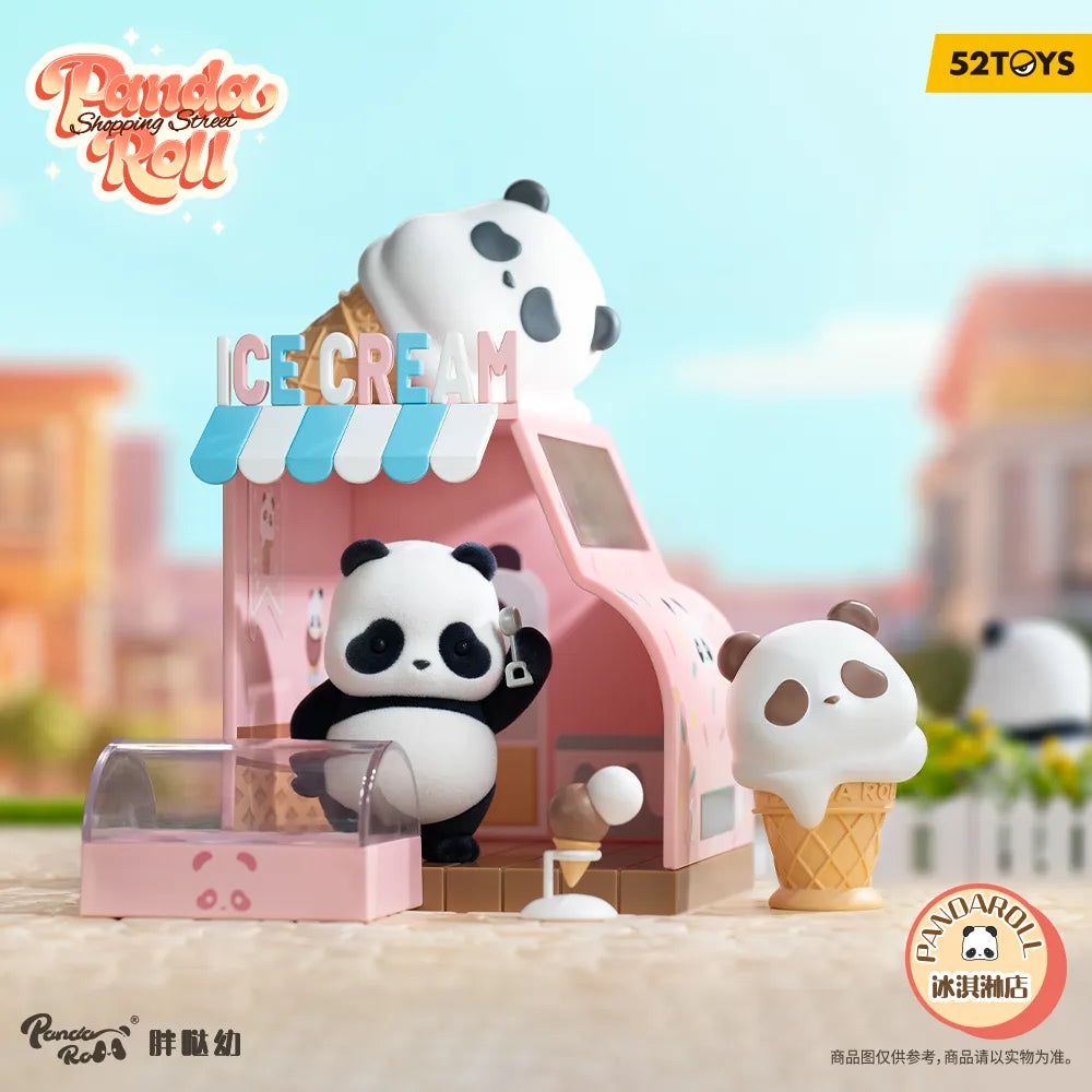 LL-X 52TOYS PANDA ROLL SHOPPING STREET