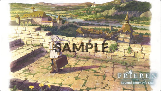 BUSBSRPM1B: Playmat: Bushi Supplies Rubber Playmat- Frieren- Frieren on a Journey