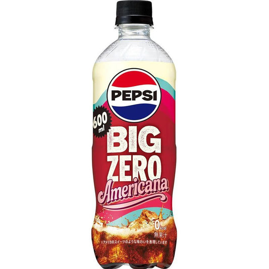 Pepsi Big Zero Americana Zero Sugar Cola 600ml
