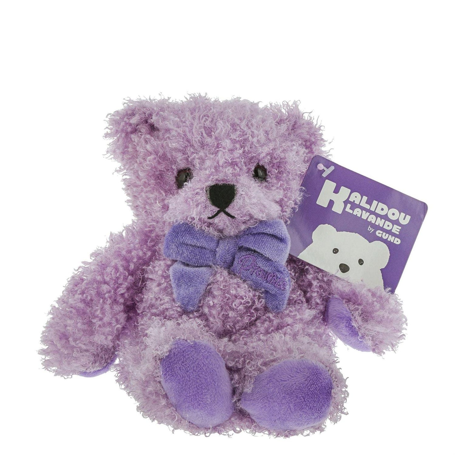 Kalidou Small Lavender Bear with Bow