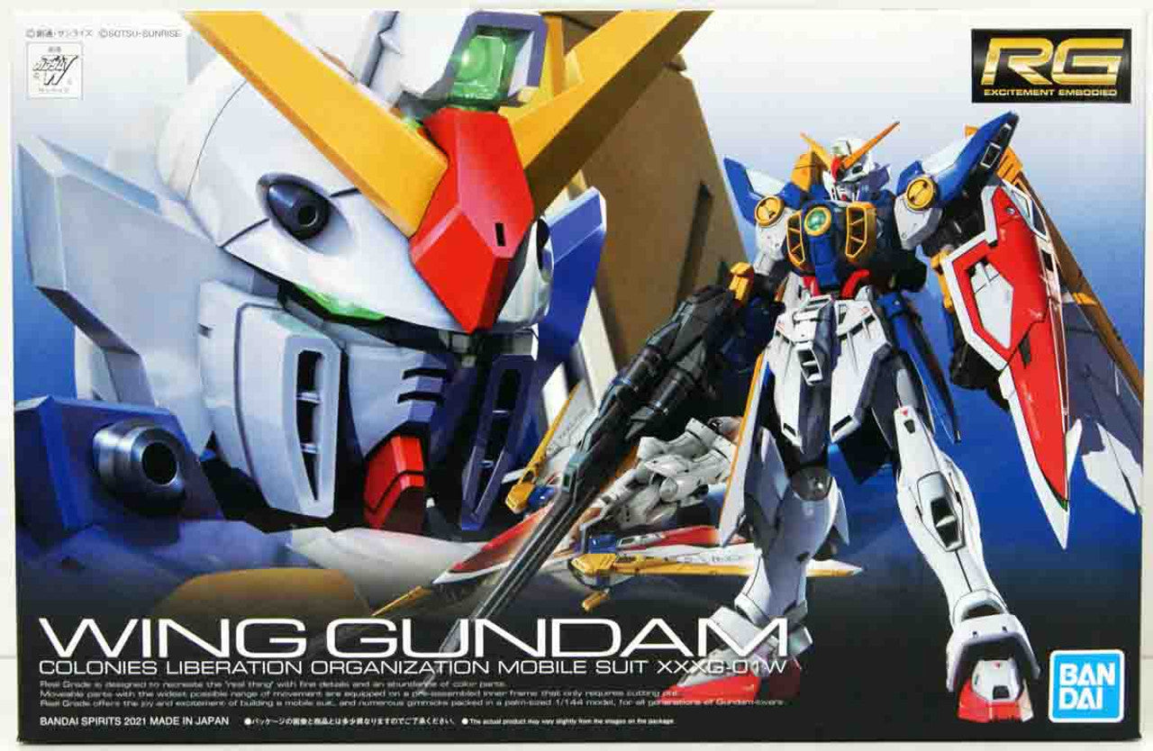 RG 1/144 Wing Gundam Plastic Model