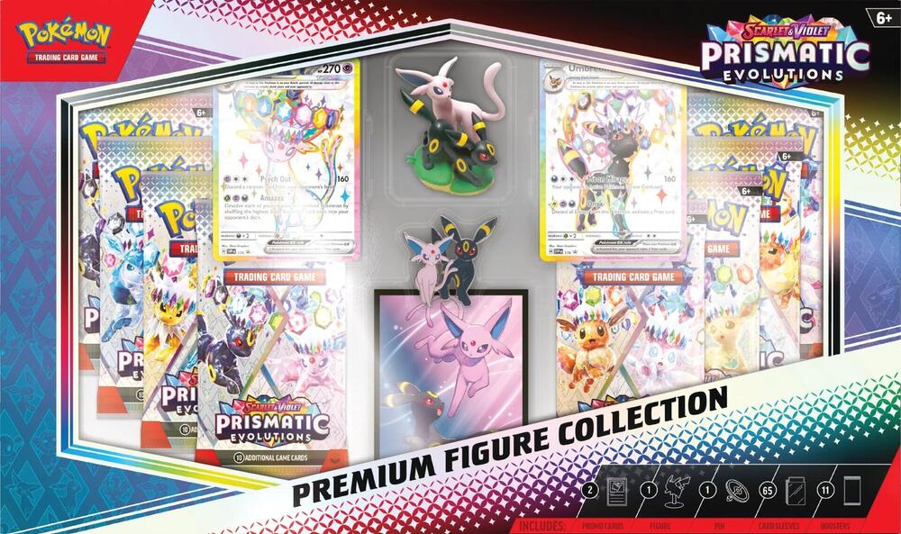 Pokemon TCG: Scarlet & Violet - Prismatic Evolutions Premium Figure Collection