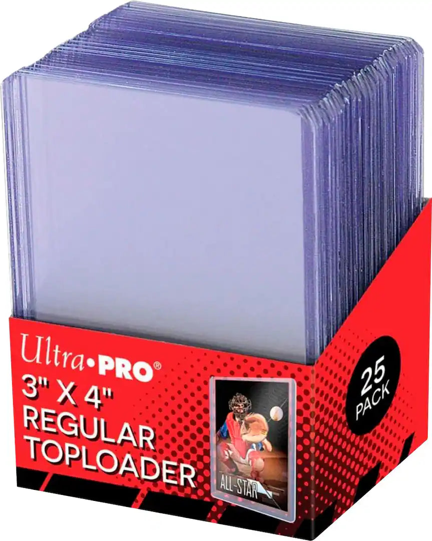UP TOPLOADER 3X4 REGULAR CLEAR 25CT