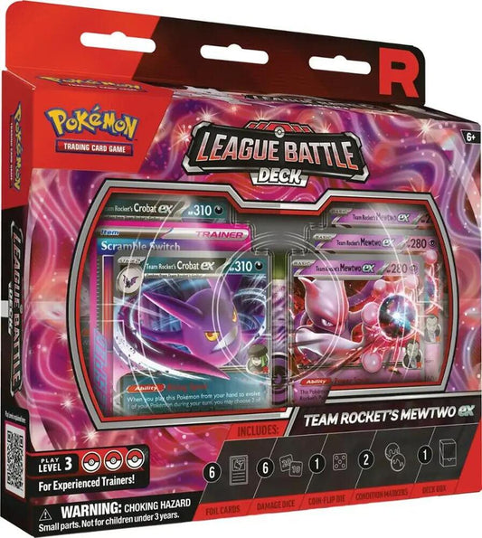 Pokemon TCG: Team Rocket`s Mewtwo ex League Battle Deck