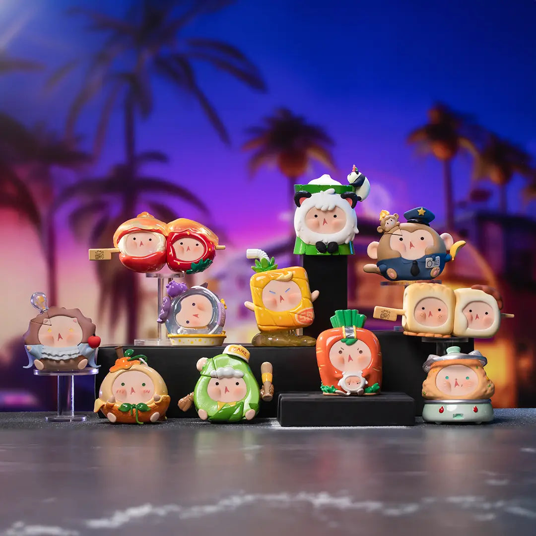TUANTUAN - Neon Sunset Bistro Series Figures