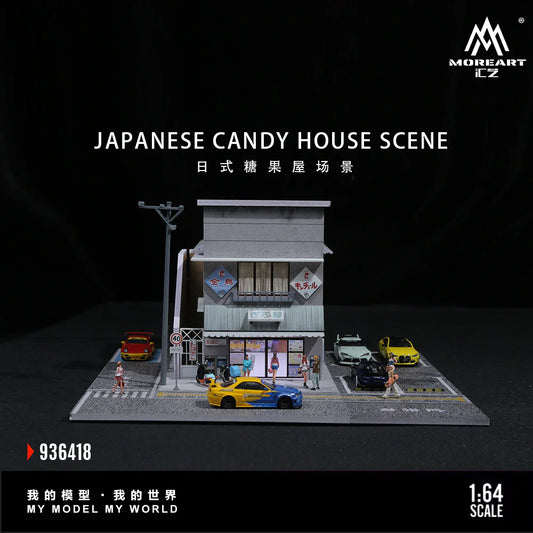 MoreArt 1:64 JAPANESE CANDY HOUSE SCENE MO936418