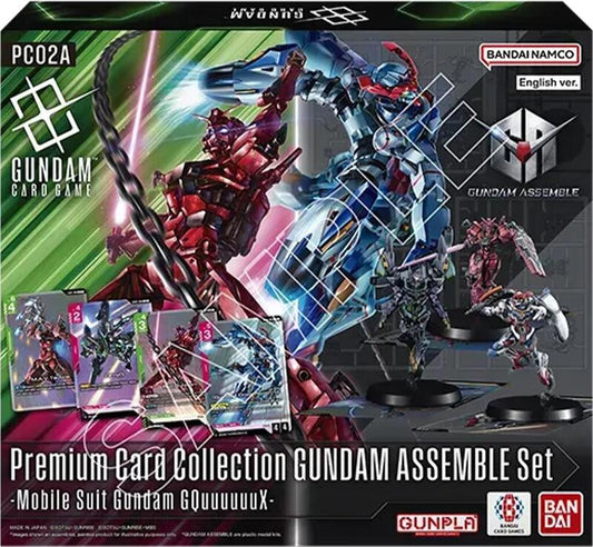 Gundam TCG: Premium Card Collection GUNDAM ASSEMBLE Display - Mobile Suit Gundam: GQuuuuuuX- [PC02A] - Gundam Promotional Cards (GCG-PR)