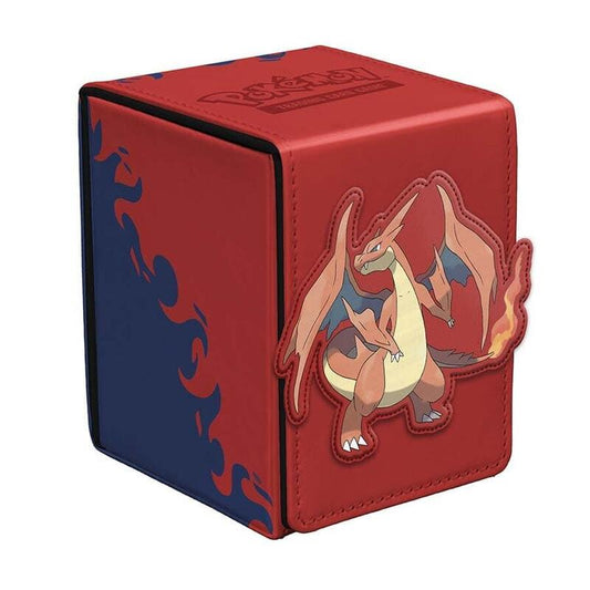 Pokemon: Alcove Flip Deck Box (Mega Charizard Y) - Ultra Pro Deck Boxes