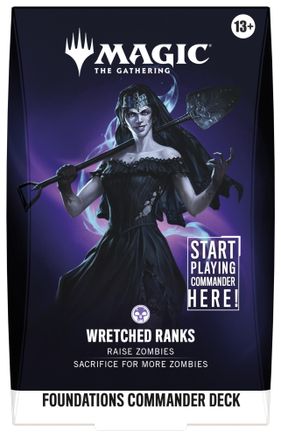 Magic: The Gathering Foundations Commander Deck Wretched Ranks