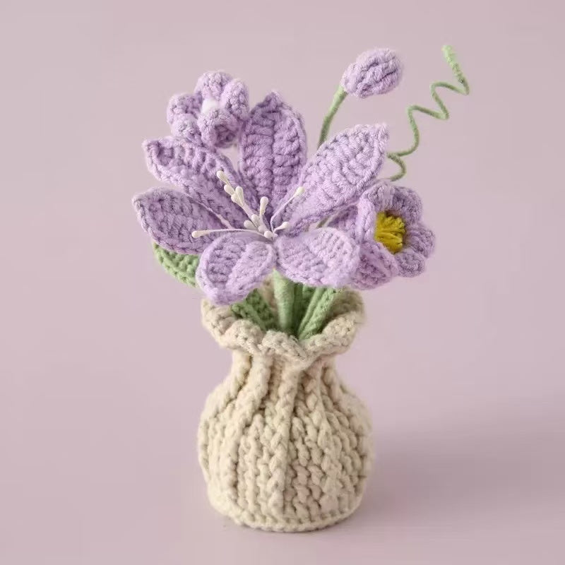 Handmade Crochet Planter-KFA