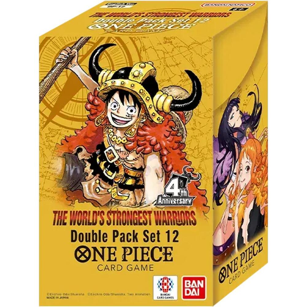 Double Pack Set Vol. 12 Display - The World's Strongest Warriors (OP17)