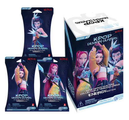 Kayou KPop Demon Hunters: World Tour - Energy Edition Trading Cards 12pk PDQ