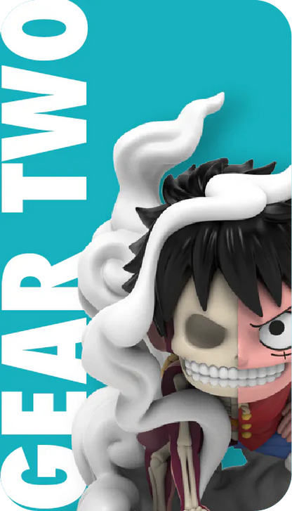 Mighty Jaxx FREENY'S HIDDEN DISSECTIBLES: ONE PIECE (LUFFY’S GEARS EDITION)