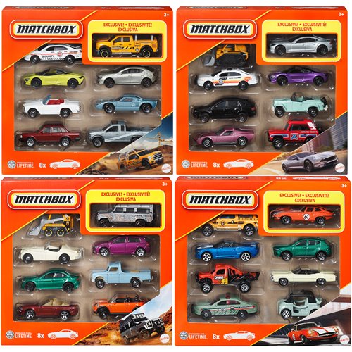 Matchbox 1:64 Scale 2025 Wave 2 Die-Cast Vehicle 8-Pack