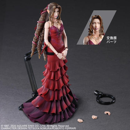 Aerith Gainsborough Dress Ver Final Fantasy VII Remake Play Arts Kai Action Figure