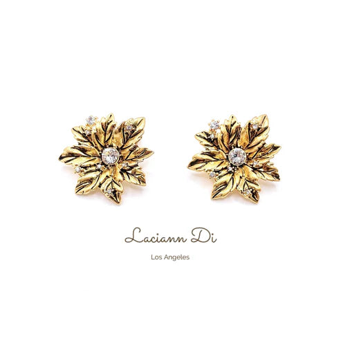 Laciann Di Maple Flower Earrings