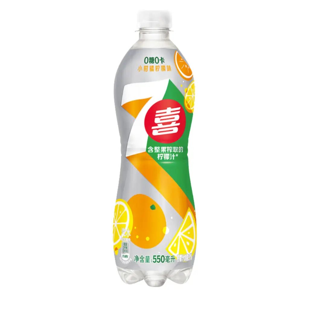 7 Up Citrus Lemon Flavor Bottled 600ML
