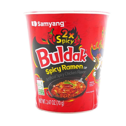 OCM SY 305351 Artificial Spicy Chicken Flavor Ramen 2X Spicy