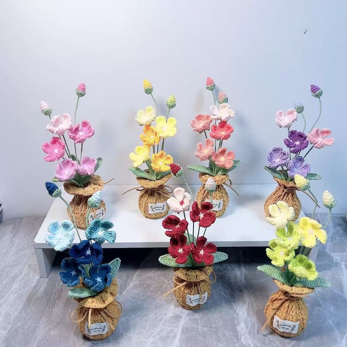 Handmade Crochet Planter-KFA