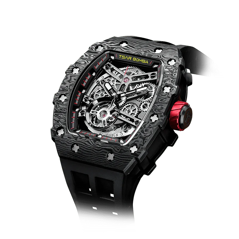 Tsar Bomba Elemental Series-Carbon Fiber Automatic Watch TB8207CF