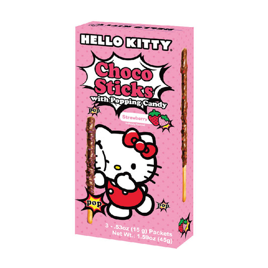 Sanrio Hello Kitty Choco Sticks Strawberry Flavor 1.59oz