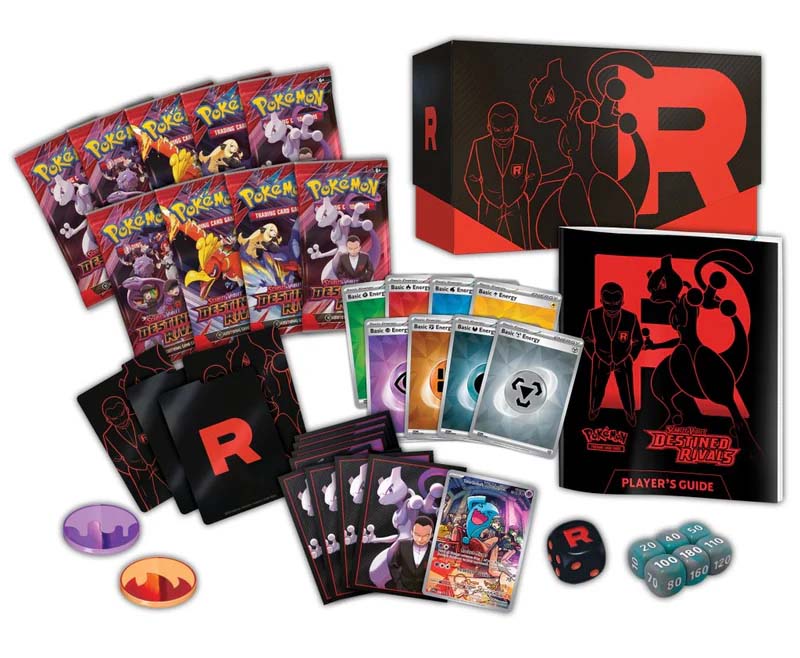 Destined Rivals Elite Trainer Box contents