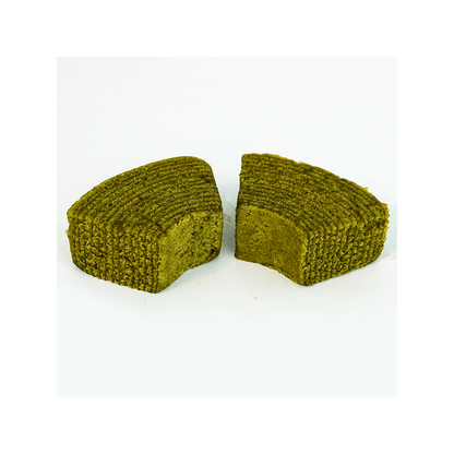 Uji Matcha Baumkuchen - Thick-Cut Japanese Cake, 8 Pieces, 7.05oz