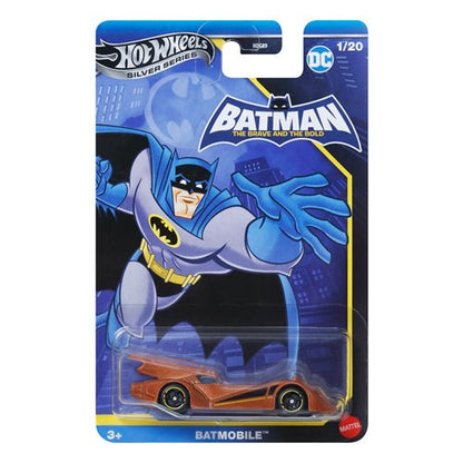 Hot Wheels Batman The Brave and the Bold Silver Series Batmobile Diecast Car