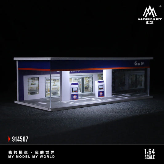 MoreArt 1:64 GAS STATION ASSEMBLY EXHIBITION HALL