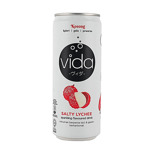 Vida Zero Sparkling Drink 325ml - Lychee