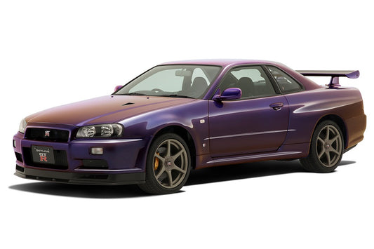 Asoshima 1/32 NISSAN R34 SKYLINE GT-R(MIDNIGHT PURPLE III)