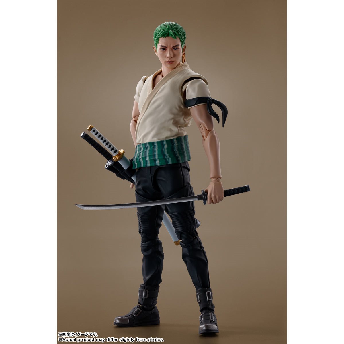 One Piece Netflix Series Roronoa Zoro S.H.Figuarts Action Figure