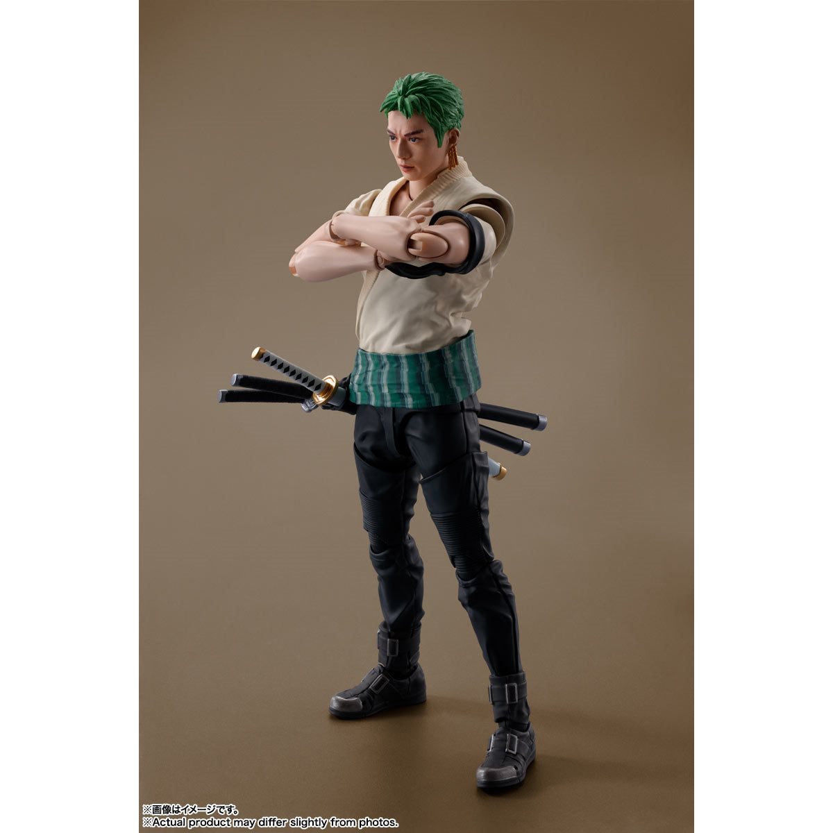 One Piece Netflix Series Roronoa Zoro S.H.Figuarts Action Figure