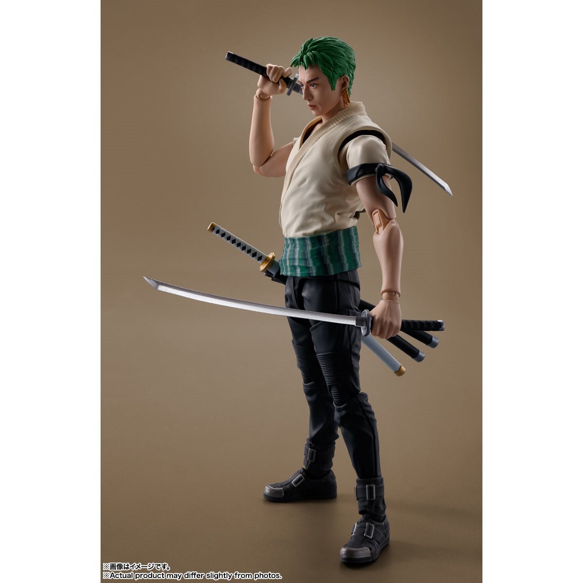 One Piece Netflix Series Roronoa Zoro S.H.Figuarts Action Figure