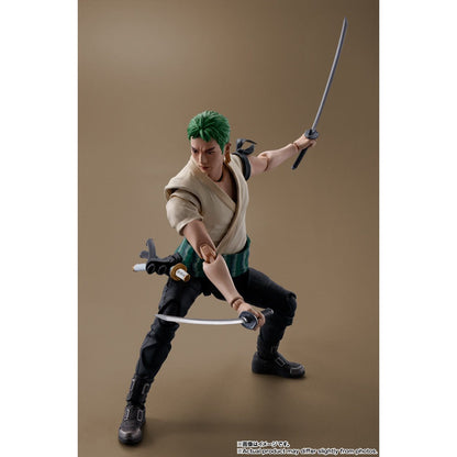 One Piece Netflix Series Roronoa Zoro S.H.Figuarts Action Figure