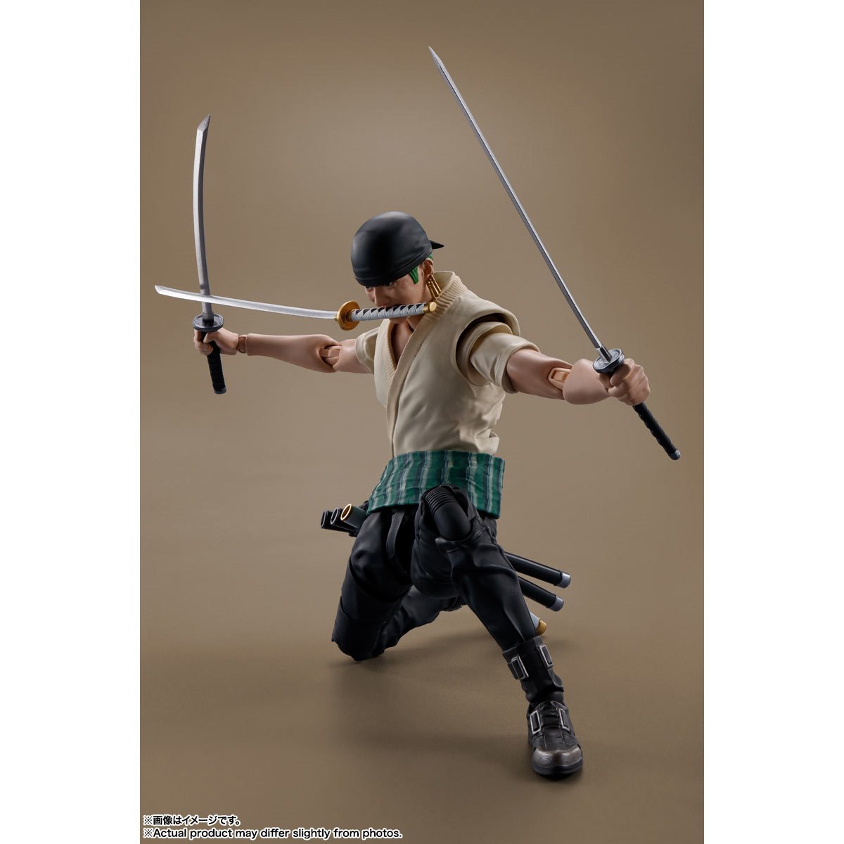 One Piece Netflix Series Roronoa Zoro S.H.Figuarts Action Figure