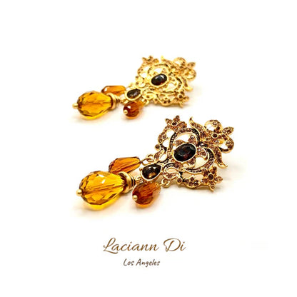 Laciann Di Courtly Gemstone Earrings