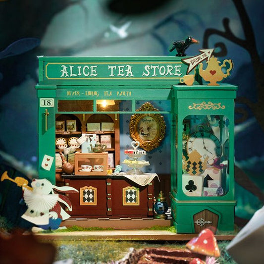 DIY Miniature House - Alice's Tea Store