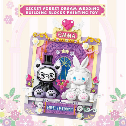 Emma Secret Forest Dream Wedding Painting Building Blocks