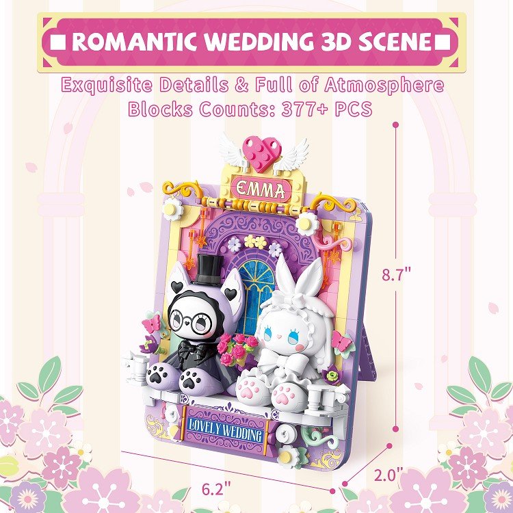 Emma Secret Forest Dream Wedding Painting Building Blocks