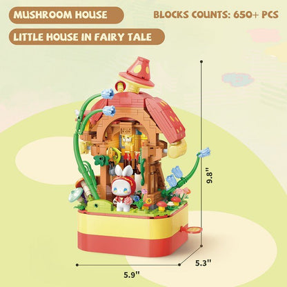 EMMA Mushroom House Building Blocks