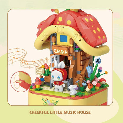 EMMA Mushroom House Building Blocks