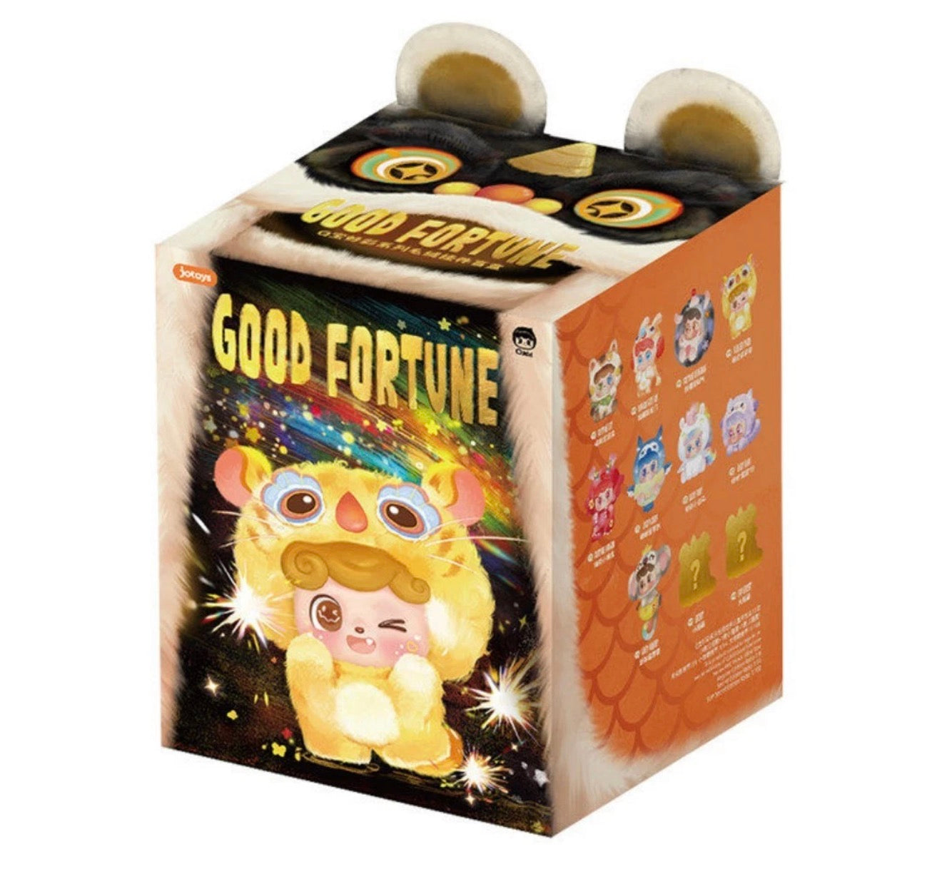 JOTOYS Q.Kid Good Fortune Series Plush Pendant Confirmed Blind Box Figure Toys