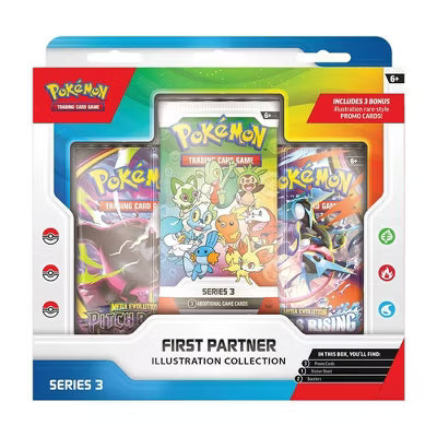 Pokémon Trading Card Game: First Partner Illustration Collection—Series 3