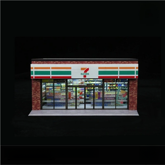 MoreArt Convenience Store "7-Eleven" Diorama 1:64 MO941102